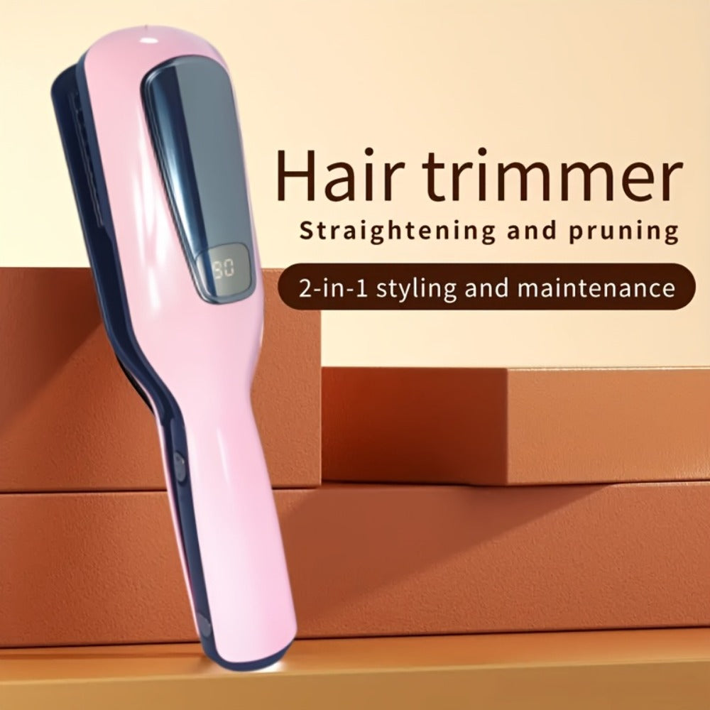 [Portable Rechargeable] Ssplit Hair Ttrimmer, Portable Electric Hair Clipper Split Hair Remover Rechargeable 500mAh Lithium Batter