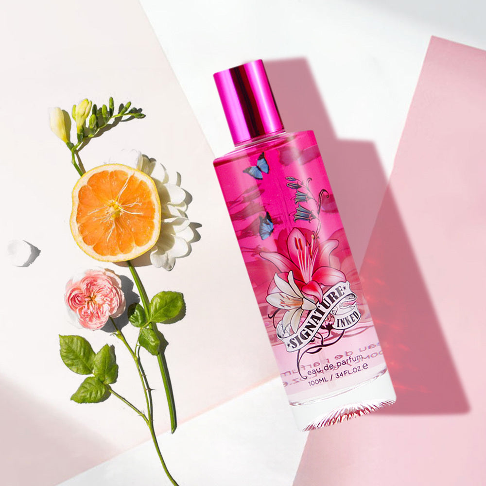 3.4Fl Oz Women's Eau De Parfum Spray - Long-Lasting Fragance Spray, with Mango, Grapefruit and Wild Strawberry, Perfect for Dating, Daily Life, Parties and Gift Giving