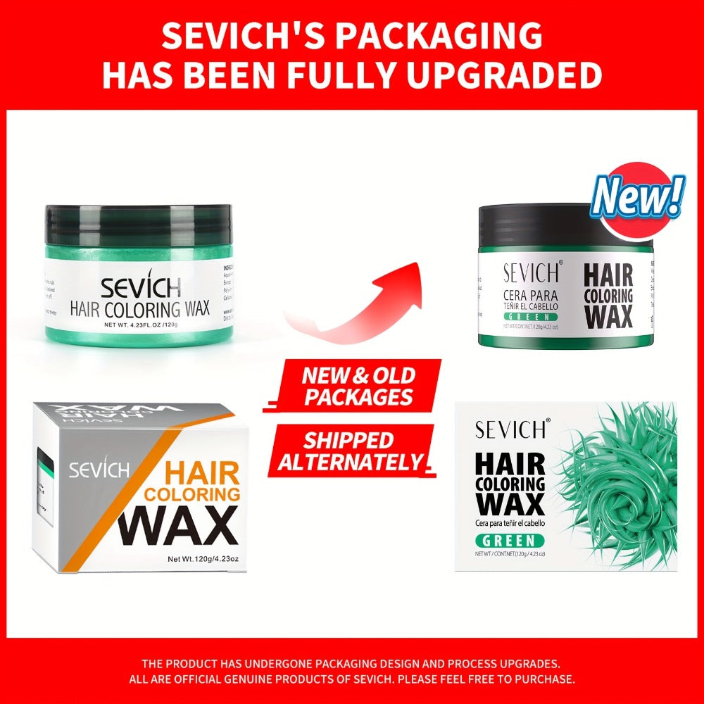 Temporary Hair Color Wax 120g - Washable Hair Dye for Men & Women | 13 Vibrant Shades | Easy Application | Party, Festival & Everyday Styling | Long-Lasting