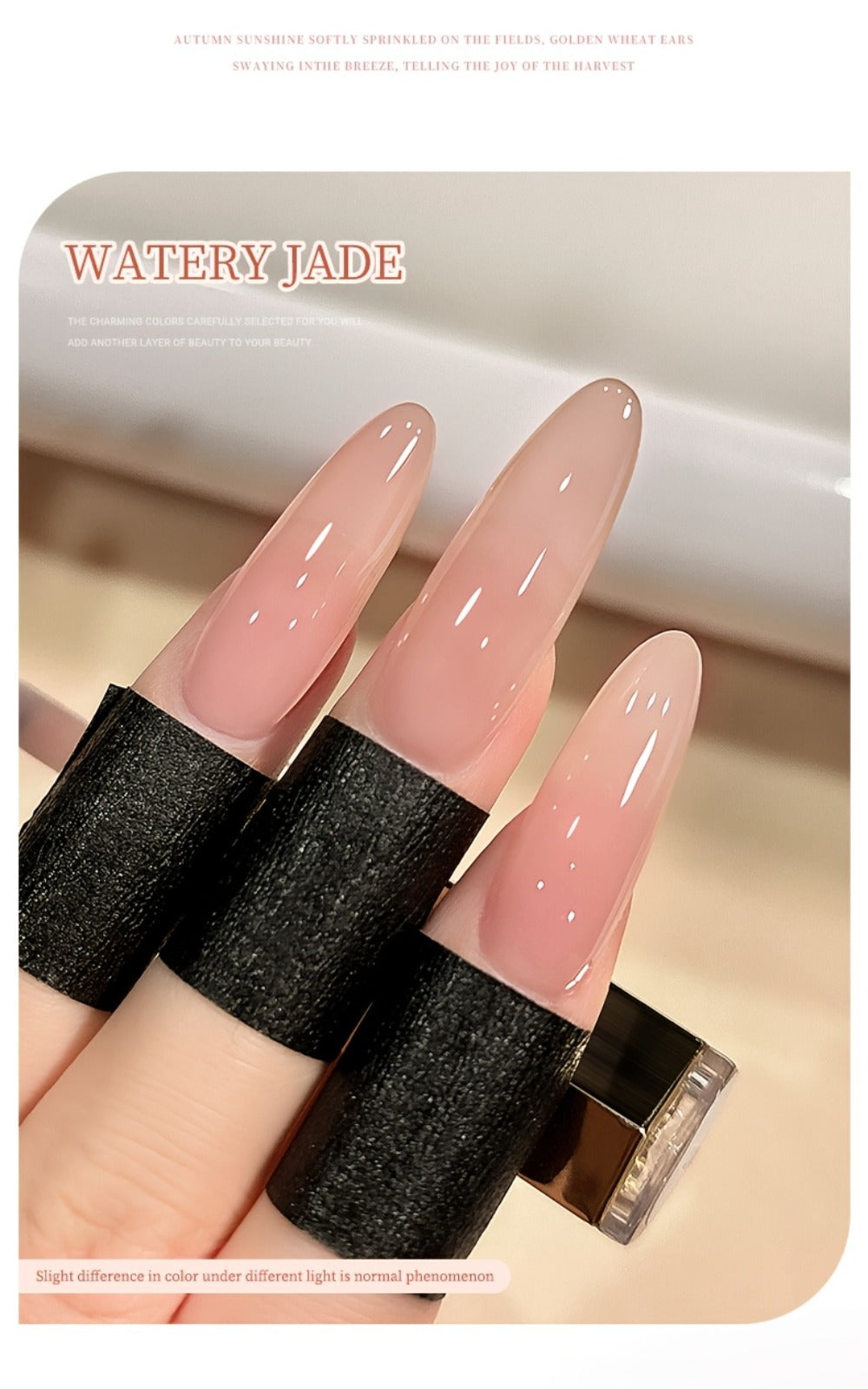 XEIJAYI 6pcs/Set 0.51oz New Popular Nail Gel Semi Permanent Nail Art Soaking LED Nail Salon Nail Salon Gel