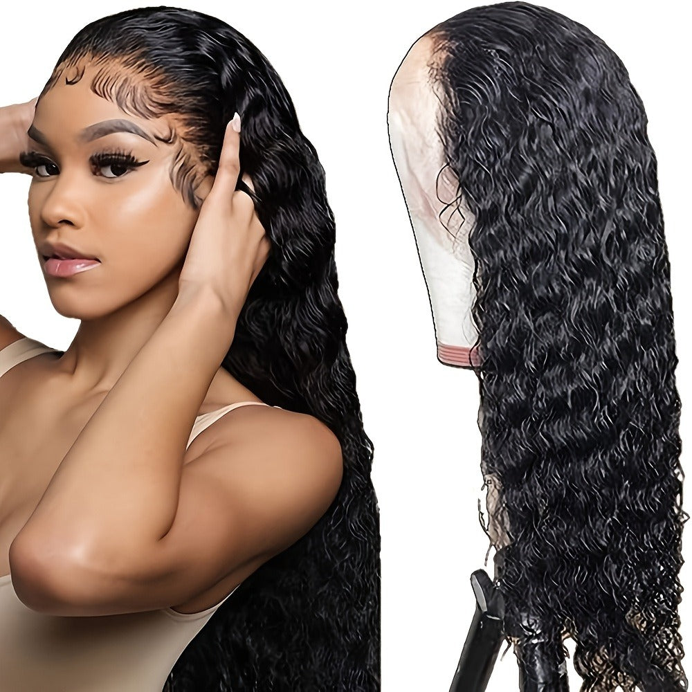 Lace Front Wig Human Hair 13x4 HD Lace Frontal Body Wave Wig Pre Plucked Glueless 180% Density Natural Hairline for Women
