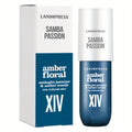3.0 FL OZ NEW Look Samba Passion Body & Hair Fine Perfume Mist With Amber Floral Notes Perfect For Halloween Christmas Valentine'S Day Gift Or Everyday Wear For The Modern Lady Travel Size Long Lasting Perfume Spray
