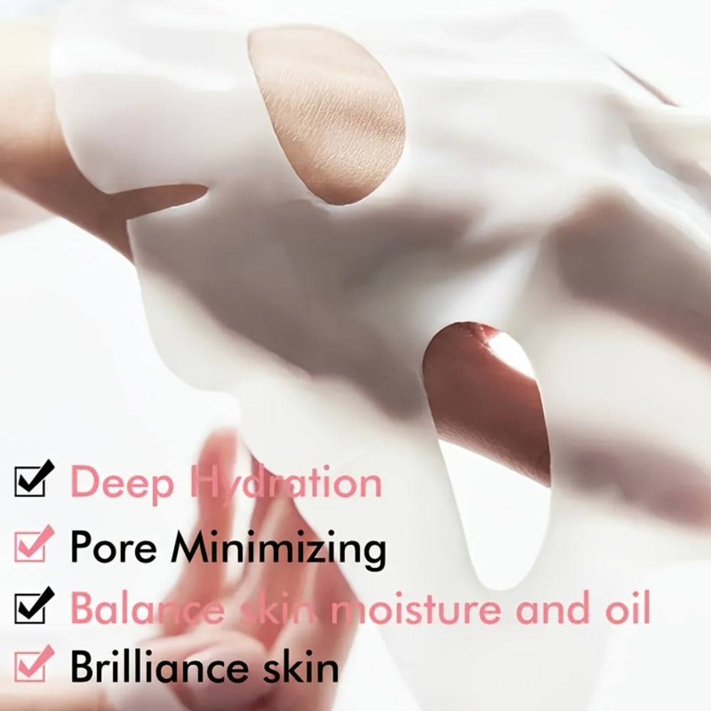 15pcs Bio-collagen Powerful Moisturizing Mask Set, Deeply Moisturizes The Skin, Making The Face More Hydrated, Delicate And Bright, It Is Suitable For Dry, Dull And Sagging Skin, Facial Skin Care, Collagen Mask, Facial Masks For Men And Women