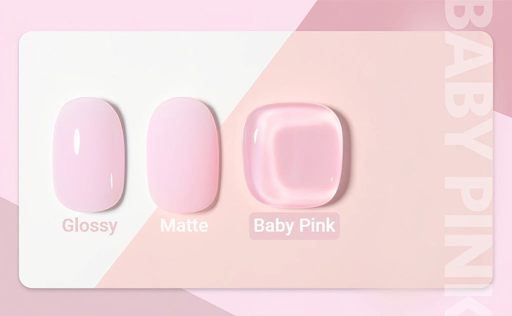 MISS MISIDY 0.54Oz Pink Gel for Nail Polish, 16Ml Soak Off Light Gel Polish for Nail Art at Home
