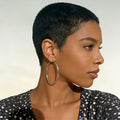 Pixie Cut Human Hair Wig for Women, 4 Inch 180% Density Real Human Hair, Machine Made, No Glue Needed, Natural Realistic Look, Lightweight Breathable Elastic Net Cap, Comfortable All-Day Wear