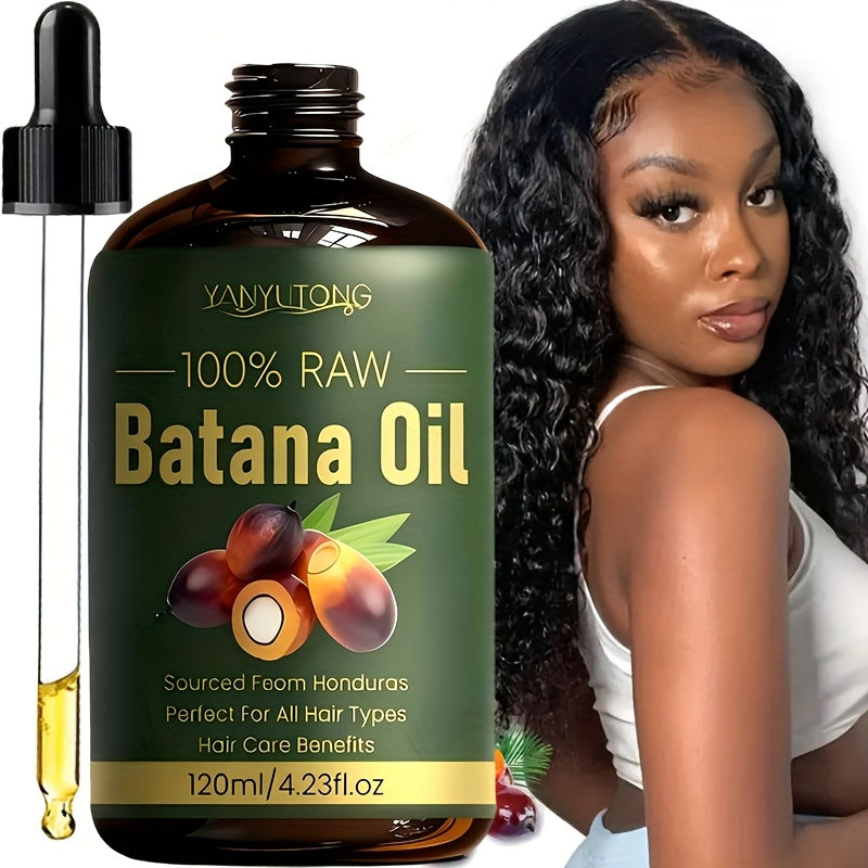 4.06oz Honduras Batana Hair Oil -Moisturizing & Hydrating, Head Care ForHealthier Hair - Dry & Damaged LocksFor Moisturizing Scalp And Hair Care.Suitable for All Hairil