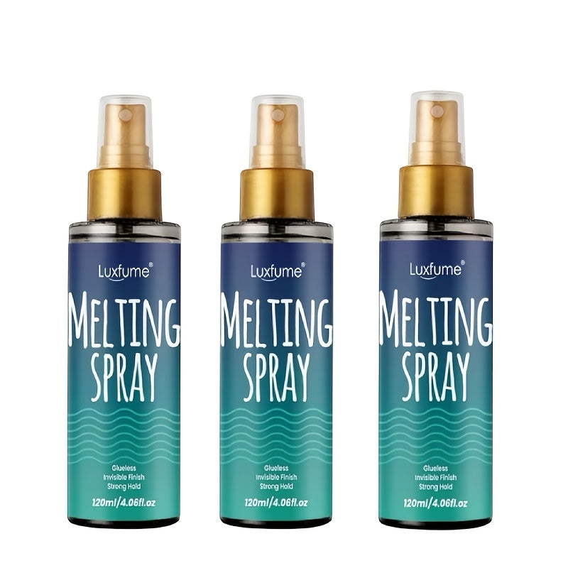 Hair Spray Strong Hold 24H — Flexible Natural Finish for Shaping Hair, Securing Wigs & Controlling Edges, Moisturizing Unisex Formula 4.06oz