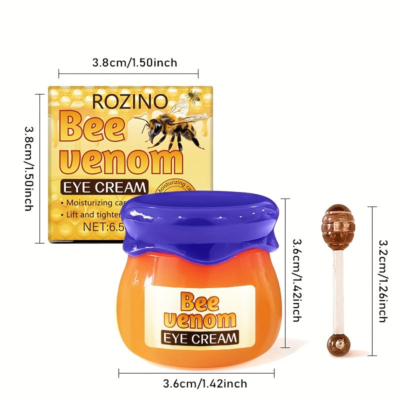 Eye Cream 5 Pack Bee Venom Instant Lifting Firming Anti Aging - Dark Circles Puffy Eyes Eye Bags Wrinkles Antioxidant Under Eye Treatment for Women All Skin Types