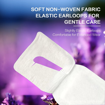 Lavender Steam Eye Mask Self-Heating Warm Compress Moisturizing Hypoallergenic Alcohol-Free for Dry Eyes Fatigue Relief Travel Sleep Spa All Skin Types 30pcs 60pcs