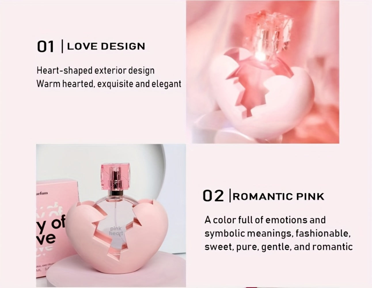 Women's Perfume Eau de Toilette - Fruity Floral Fragrance with Macaron & Musk Base Notes, Long Lasting Feminine Scent for Daily Wear & Special Occasions, Multiple Styles, 3.4 oz