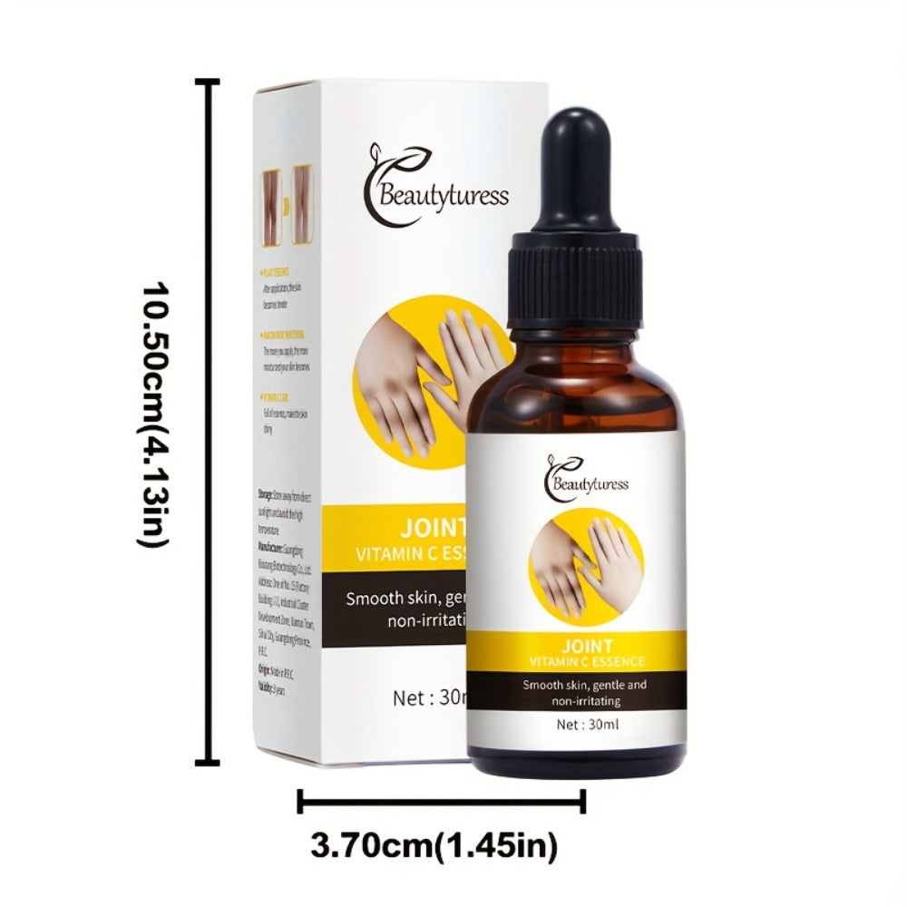 2 Bottles - Joint Vitamin C Essence, Moisturizing, No Dark Spots, Brighten, Shiny Light Beige, Daily Joint Care, Dark Spot Correction, Light Beige Brightening Regimen, Facial Serum, Brightening Skincare, Light Beige Formula, Non-Greasy Texture