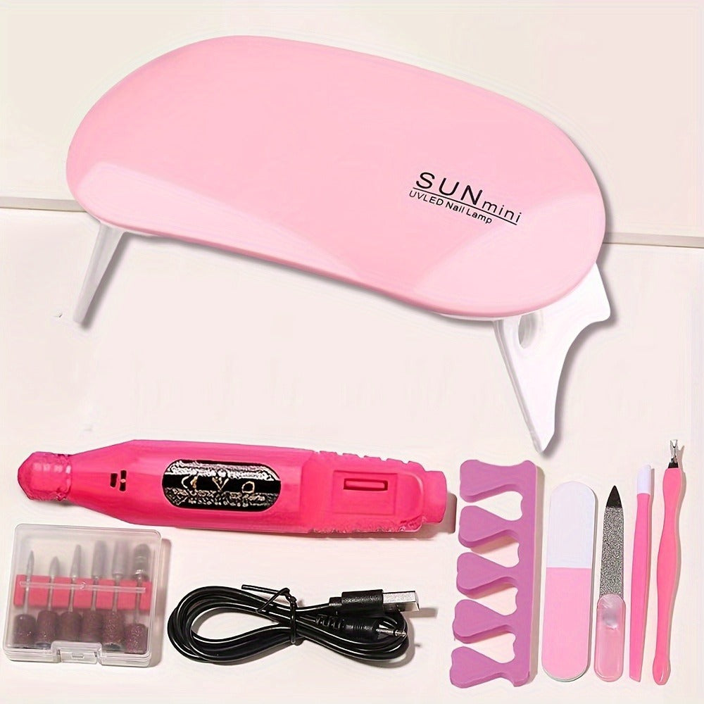 Gel Nail Lamp for Gel Polish, LED Nail Dryer with Smart Sensor & Timer Settings, Fast Curing Nail Light for Fingernails & Toenails, Professional Nail Lamp for Salon And Home Use, Essential Nail Tool Compatible with All Gel Nail Polishes