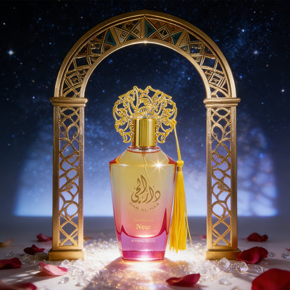 Arabic Perfume Unisex 100ml - Middle Eastern Eau de Cologne Spray with Luxurious Tassel Design | Long Lasting Oriental Fragrance for Women & Men Daily Wear Parties Gift 3.4oz