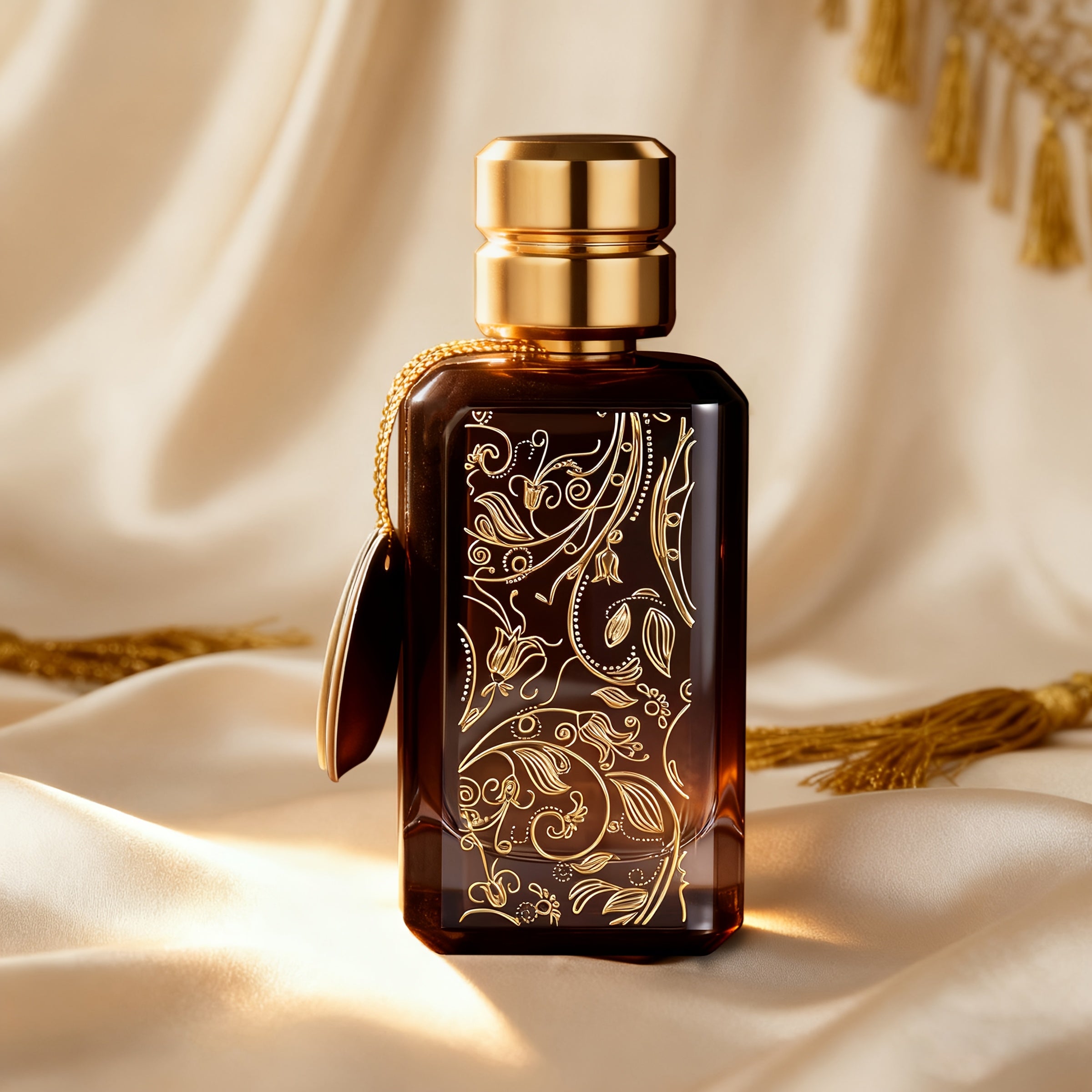 Luxury Arabic Men'S Perfume - Long-lasting Agarwood And Woody Notes, Elegantly Gradient-hued Bottle Adorned With Arabic Calligraphy And Islamic Art Designs, 3.4 Fl Oz. Suitable For Daily Wear And Special Occasions. The Perfect Gift For Him.