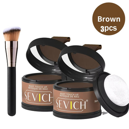 Hairline Powder Root Touch Up — Instantly Conceals Thinning Hair, Gray Roots & Hair Loss, Hair Shadow Topper for All Hair Types, 13 Shades 2/3pcs Kit