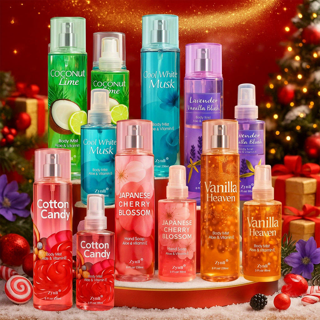 [Gift for Valentine's Day] Women's Perfume Spray, 7.98fl.oz/8+3fl.oz Long-Lasting Floral Fruity Fragrance Oil Mist, Non-Greasy Alcohol-Based Eau De Toilette for Hair & Body, Party, Date, Gift for Valentine's Day