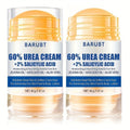 Salicylic Acid Foot Cream 40g, Foot Cream Foot Care Cream, Suitable for Cracked Feet, Knees, Elbows, Hands - Heel Cream Stick Aloe Vera, Beeswax, Urea Foot Cream Smooth Skin, Unisex (2 Bottles)