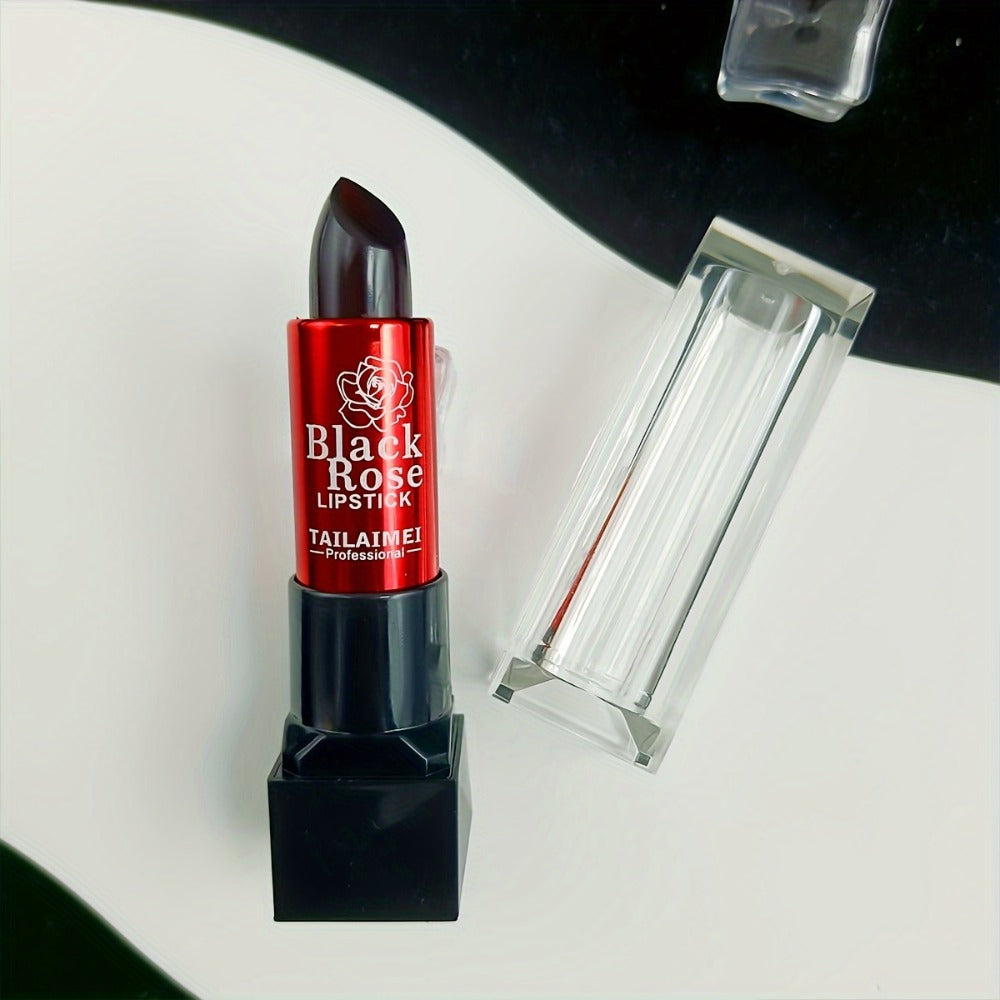Matte Red Shine Lipstick by Black Rose, Long-Lasting And Moisturizing, with a Non-Stick End for Your Lips