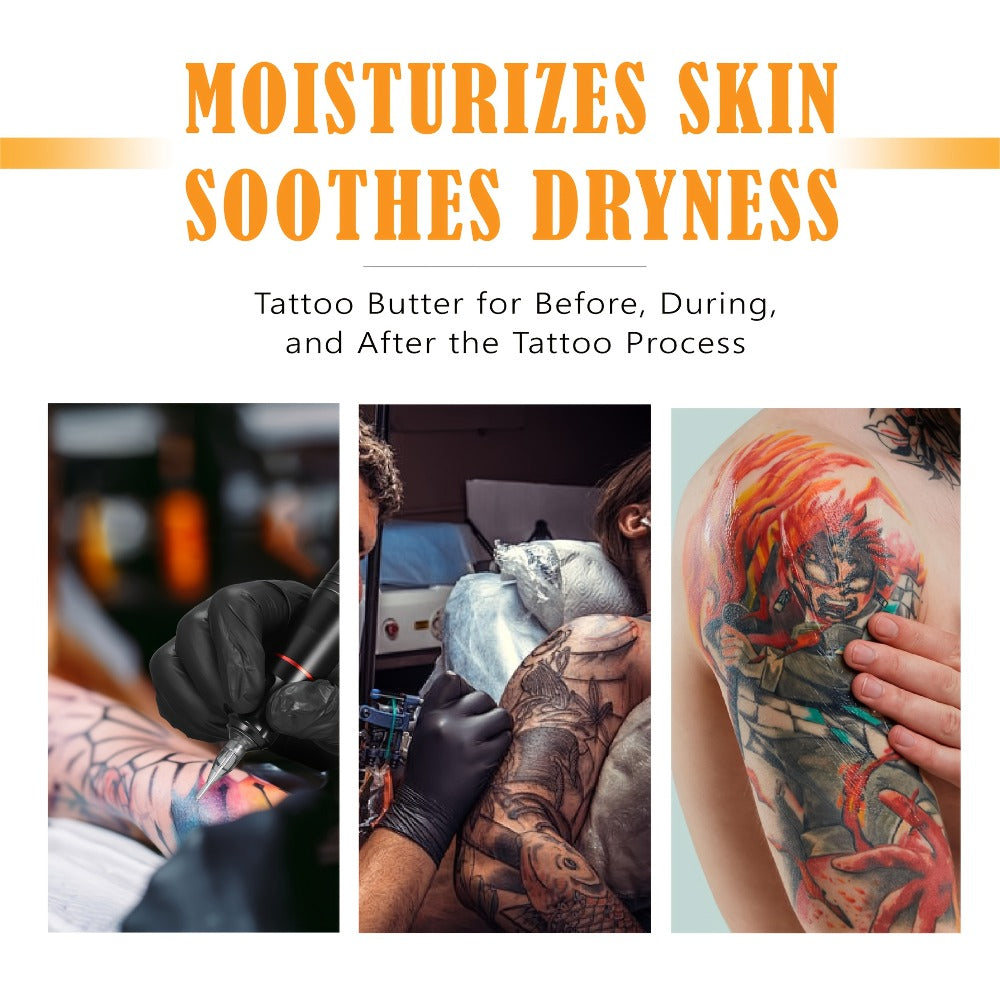 Neebol Green Soap Tattoo Cleaning Solution for Skin Prep Before And After Tattooing, Tattoo Kit, 8.5Oz Tattoo Soap with Squeeze Bottle, Moisturizing Tattoo Balm Cream for Vibrant Color, Tattoo Wipes Cleansing Cloth