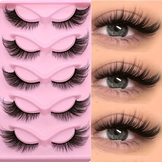 3 Packs Of 15 Pairs Of Long Cat-eye False Eyelashes - A Perfect Holiday Gift, Long And Thick For A Glamorous Look - Reusable Strip False Eyelashes For Captivating Eye Makeup, A Must-have Gift For Easter, Spring, And Summer.