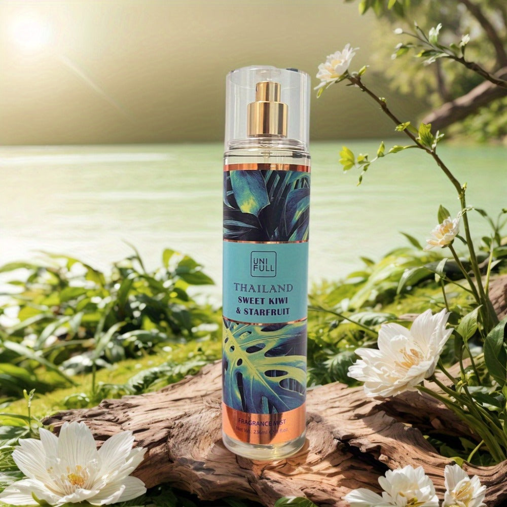 Hair & Body Perfume Mist 8oz - Long-Lasting Floral Fragrance Spray for Women, Unisex Body Mist, 12 Scents for Dates, Parties & Everyday Wear