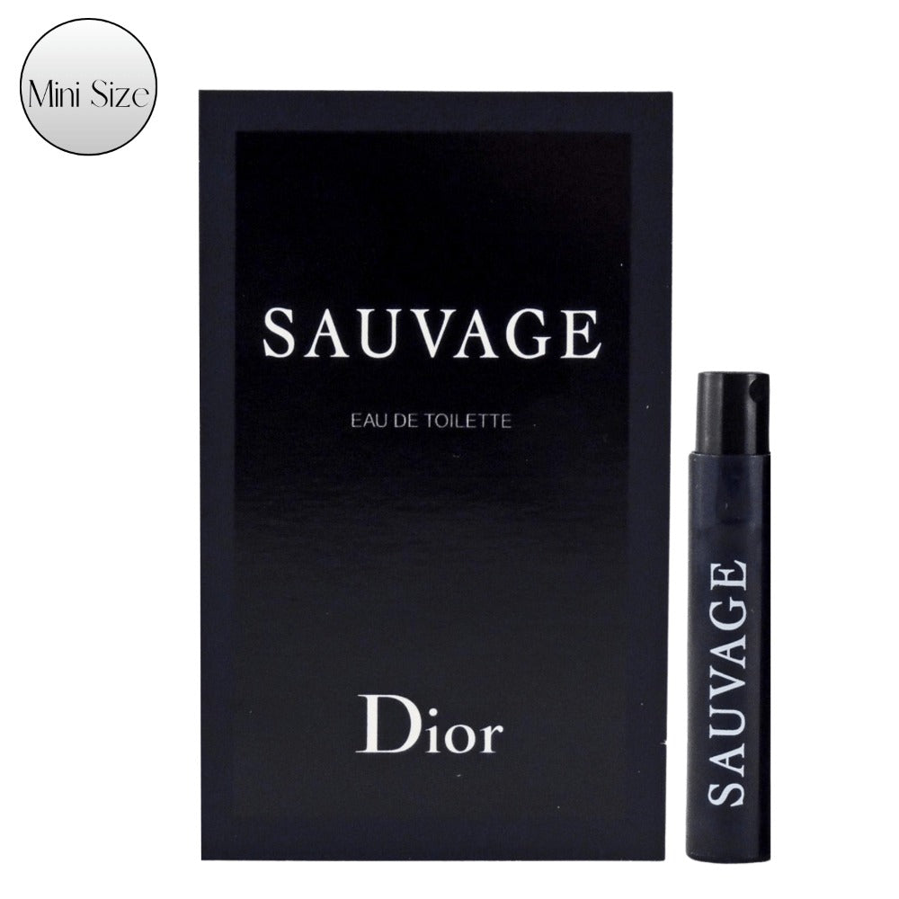 Dior Sauvage Eau De Toilette Perfume Mini 0.03 Fl.oz / 1 ml