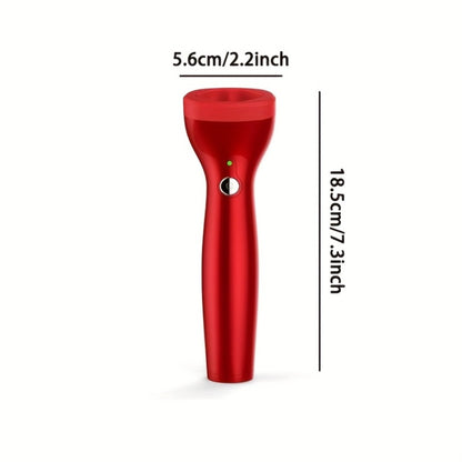 Electric Lip Plumper USB Charging — Silicone Lip Beauty Tool for Fuller Charming Lips, Fragrance-Free Portable Lip Enhancer Device for Women