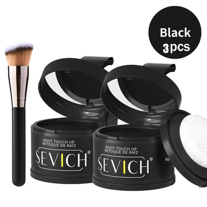 Hairline Powder Root Touch Up — Instantly Conceals Thinning Hair, Gray Roots & Hair Loss, Hair Shadow Topper for All Hair Types, 13 Shades 2/3pcs Kit