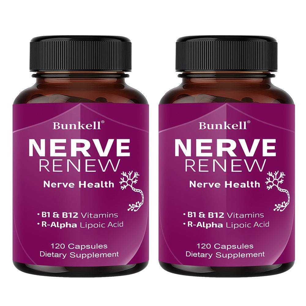 Neurohealth Supplement - Contains Vitamins B1 And B12 - Premium Formula For Men And Women - 120 Capsules