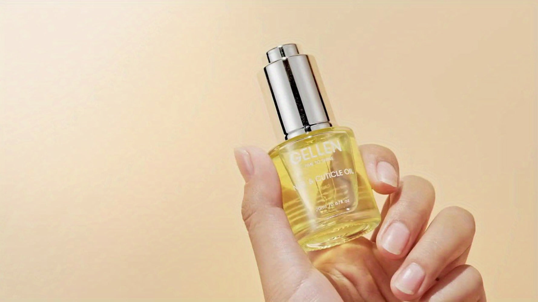 Gellen Cuticle Oil For Nails 0.68oz Nail Oil Cuticle Nail Care Moisturizer Nourishing Oil, New Year/ Christmas Gift For Women