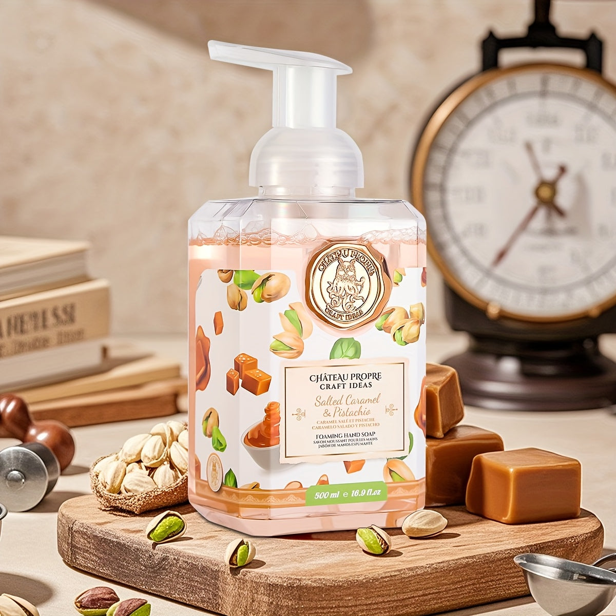 Foaming Hand Soap 500ml – Coconut Oil Formula, Cruelty-Free Moisturizing Foam Soap for Bathroom & Kitchen | Fresh Scents: Vanilla, Citrus, Guava, Coconut & More | 1pc or 2pcs Set