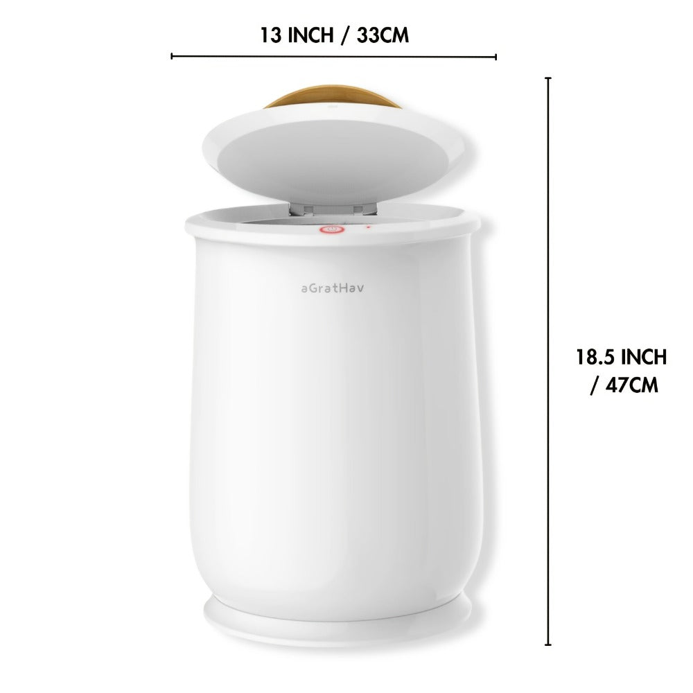 Towel Warmers Ultra Large Capacity Bucket Style for Bathroom ETL FCC Certified Fits Up to Two 40"x70" Towels, Blankets, Bathrobes with Auto Shut Off