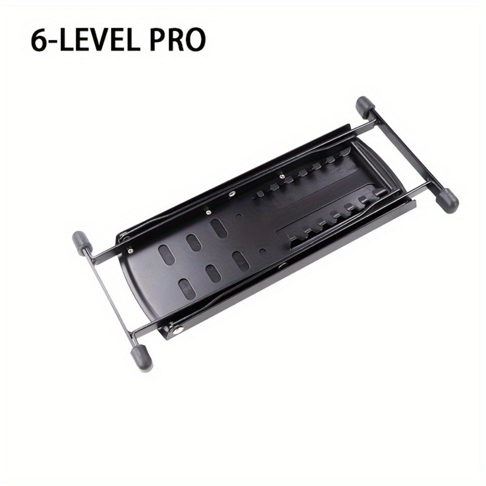 1pc Adjustable 4-Level Portable Footrest Stand for Pedicure, Unscented Nail Care Tool, Non-Slip Surface, Essential Manicure Accessory