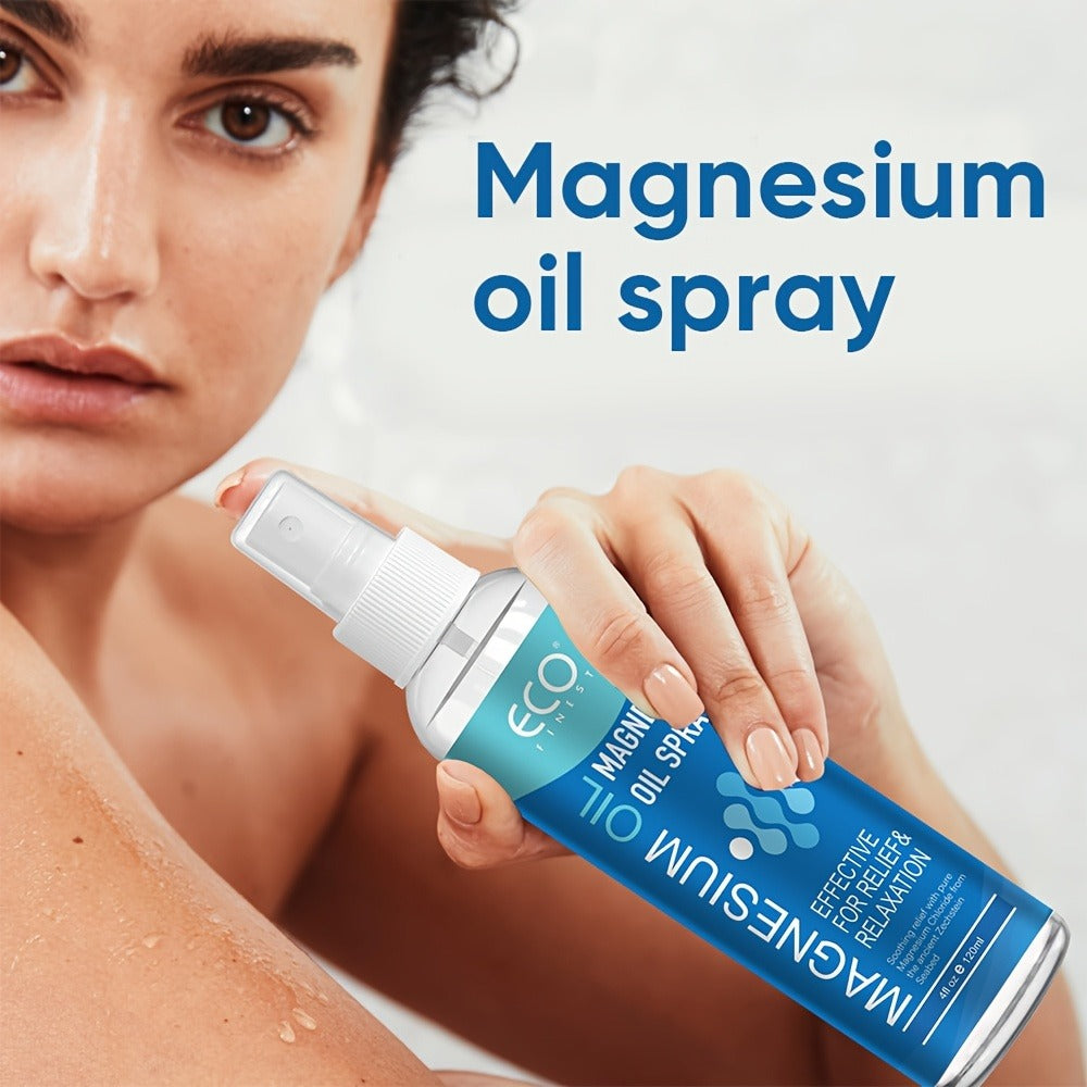 Multi-Use Magnesium Oil Spray, Body Spray with Natural Minerals