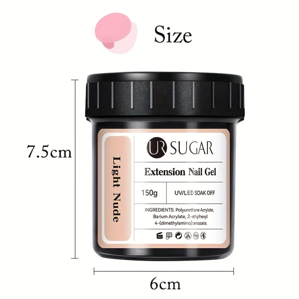 UR SUGAR 150g Jelly Gel Nail Extension Gel Fast Building Nail Hard Gels Self Leveling Construction Gel