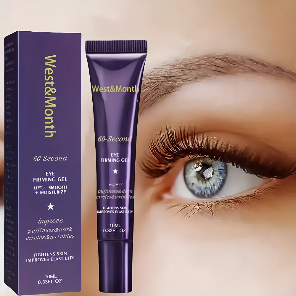 Quick Firming Eye Cream 2/4pcs, 60 Second Firming Formula, Moisturizing And Firming The Skin, Containing Caffeine, Retinol And Hyaluronic Acid, Alcohol Free, 0.34 Ounces Per Serving, Ideal Gift for Easter, Spring And Summer
