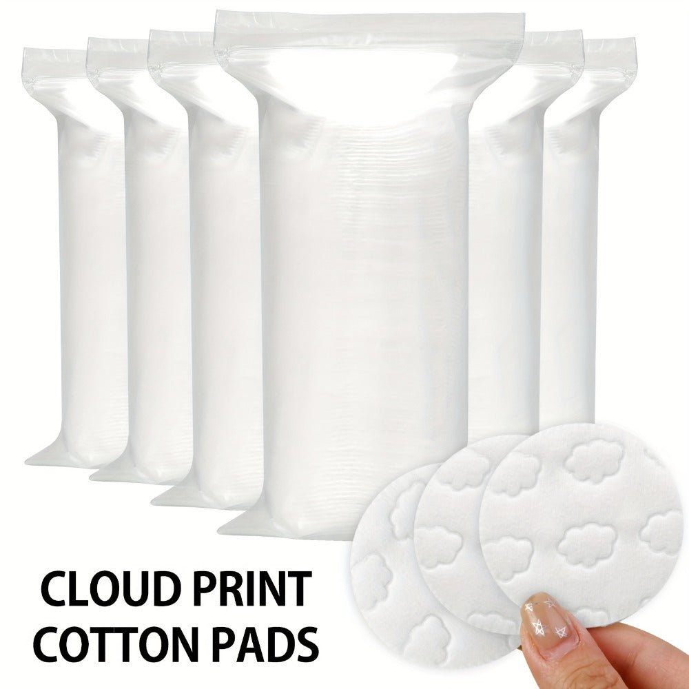 [Makeup Remover Pads] Cottonessence 600count Exquisite Makeup Rounds,Soft,Hypoallergenic and absorbent, 360-degree circular locking edge,Lint-Free Edge Sealing,Unscented,,Makeup Remover Pads, disposable pads for beauty and the delicate girls