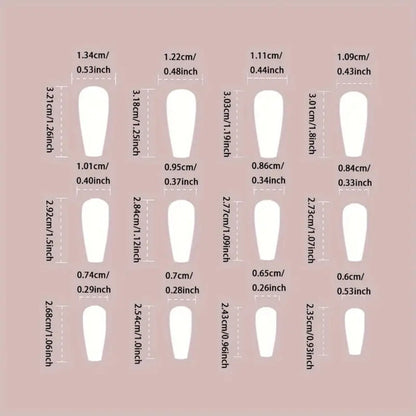 Almond Press On Nails 216pcs - Solid Color Gradient Fake Nails Purple Pink Silver Gold French Pointed False Nails Full Cover Glossy Nail Set with Glue for Daily & Holiday Nail Art Women