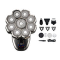 9D Upgraded Version, Men's Electric Shaver, IPX5 Waterproof Wet And Dry Double Shaving, LED Screen Display+USB-C Fast Charging, 9/7 Rotary Cutter for Bald Head, Nose Hair Trimming+Cleansing Massage Set