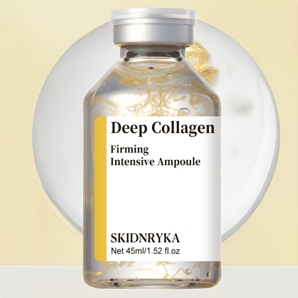 Collagen Hyaluronic Acid Face Serum with Niacinamide - Fast Absorbing Firming Brightening Moisturizing Facial Serum for All Skin Types Holiday Gift 1.52 oz