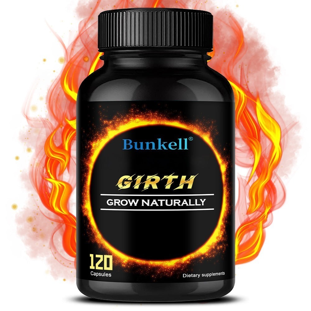 Girth Supplement - Contains Zinc, Sodium, Ashwagandha Root Extract - Supports Daily Use 120 Capsules