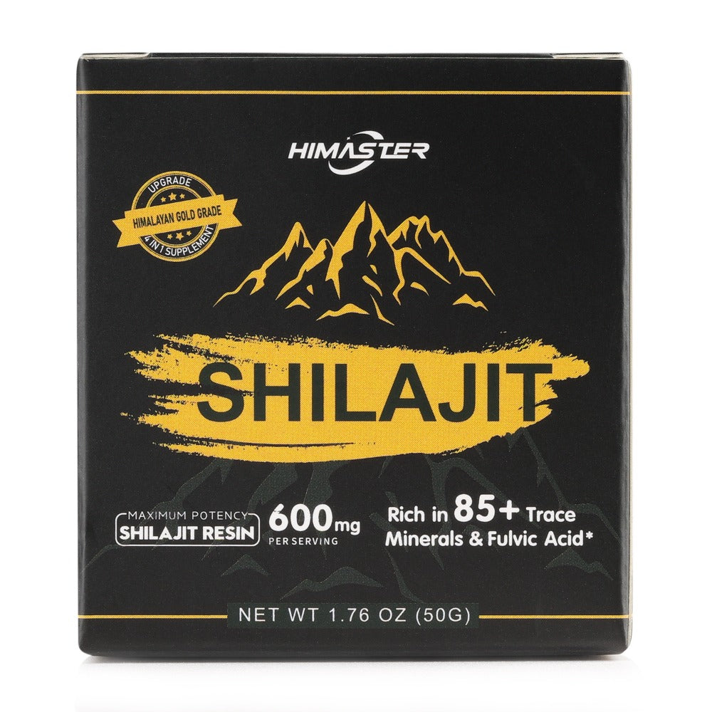 Shilajit Pure Himalayan Golden Shilajit Resin- Sweet Shilajit Resin with 85+ Trace Minerals And Fulvic Acid For, Comes with a Spoon