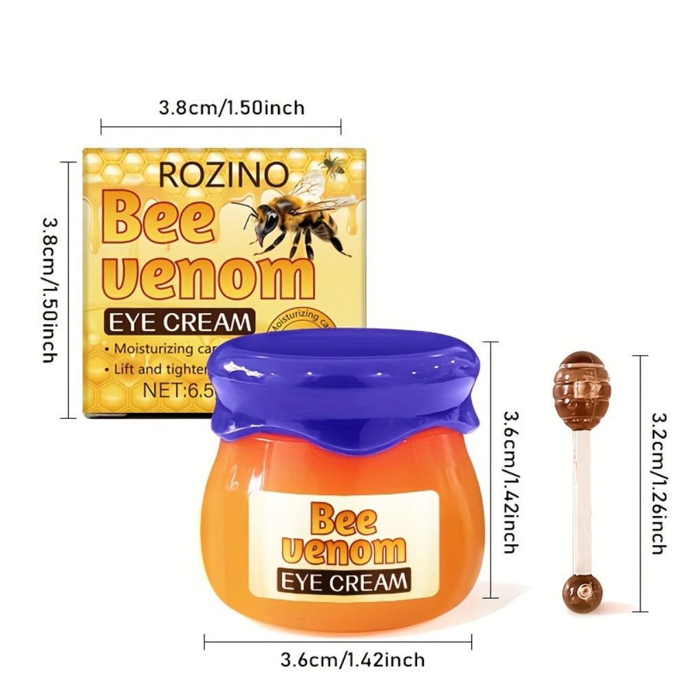 Eye Cream 5 Pack Bee Venom Instant Lifting Firming Anti Aging - Dark Circles Puffy Eyes Eye Bags Wrinkles Antioxidant Under Eye Treatment for Women All Skin Types