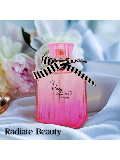 Eau de Parfum for Women Long Lasting Floral Woody Perfume - Very Seductive Sensual Jasmine Rose Amber Fragrance Spray 3.4 fl oz Gift for Her