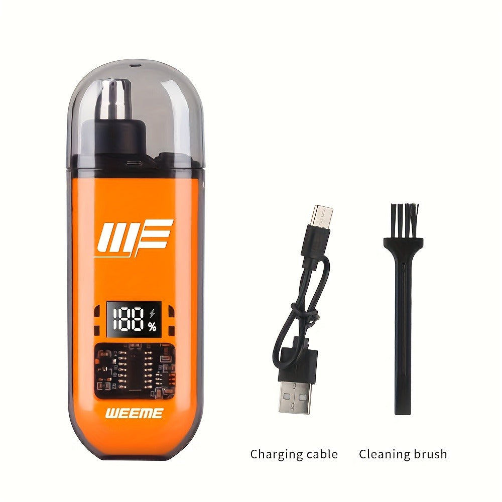 WEEME 1pc/2pcs/3pcs/4pcs Men's Grooming Kit - Professional USB Rechargeable Hair Clipper Set, Hair Clipper, Nose Trimmer, Electric Shaver, T9Detail Trimmer, Supports USB Charging, Includes Limit Combs, Perfect for Christmas Gift
