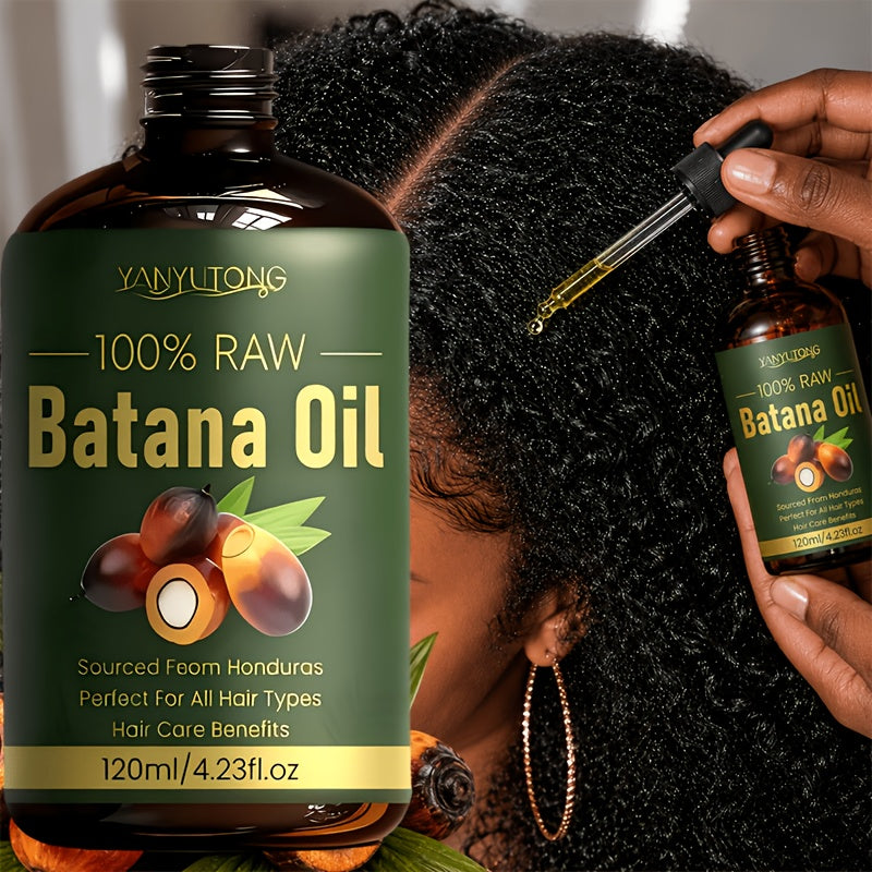[Hair Activation] Batana Original Essential Oil, Real Ingredients, Hair Oil, Moisturizing And Hydrating, Split Dry Hair, Large Capacity Hair Care Product, One Bottle Solution, Suitable As A Gift, Deep Moisturizing for Dry Damaged Hair & Scalp