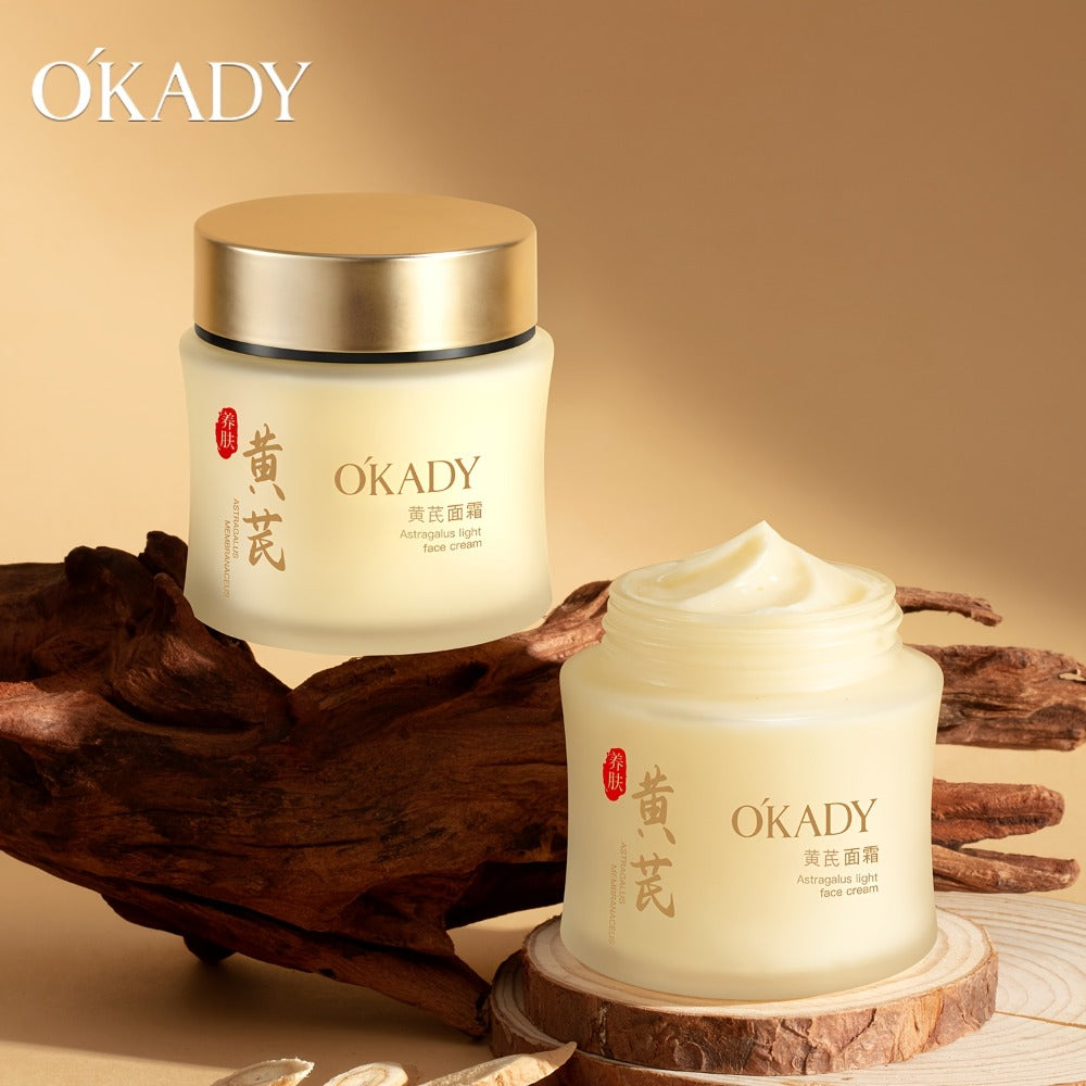 2 Cans Astragalus Cream X 2pcs, Skincare - Deeply Nourishes Dry Skin, Moisturizes And Brightens, And Has Antioxidant Properties. It Strongly Locks in Moisture, Making The Skin Soft And Radiant. This Cream Is Suitable for All Skin Types