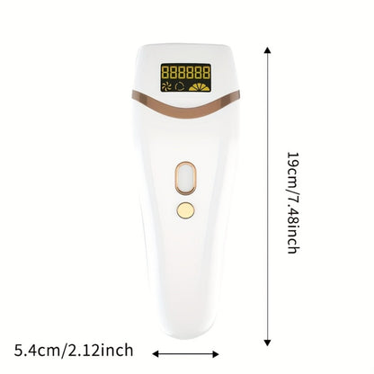 IPL Hair Removal Machine 3-in-1 Permanent Hair Removal Device for Women Men 999 Flashes Full Body Face Legs Arms Bikini Line Home Use Painless Laser Epilator