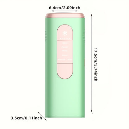 IPL Hair Removal Device 999K Flashes Painless Permanent Home Use 9 Levels Full Body Face Legs Underarms Bikini Line Women Men Upgraded Corded Laser Hair Remover with Dust Cover