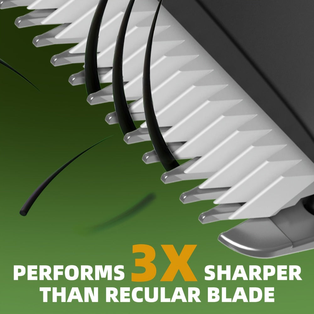Ball Trimmer for Men - IPX7 Body Hair Trimmer, Ceramic Blade, LCD Battery Display, Replaceable Blade Head, Electric Groin & Pubic Shaver ES006